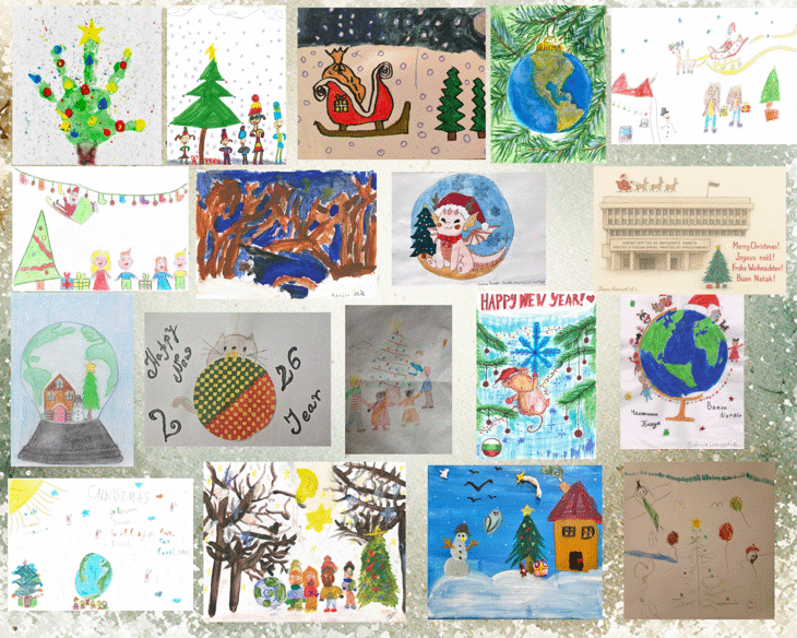 Коледата през детските очи: МВнР отличи 18 детски рисунки