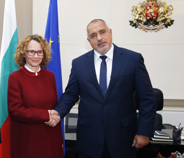Премиерът Борисов се срещна с вицепремиера на Република Македония Радмила Шекеринска