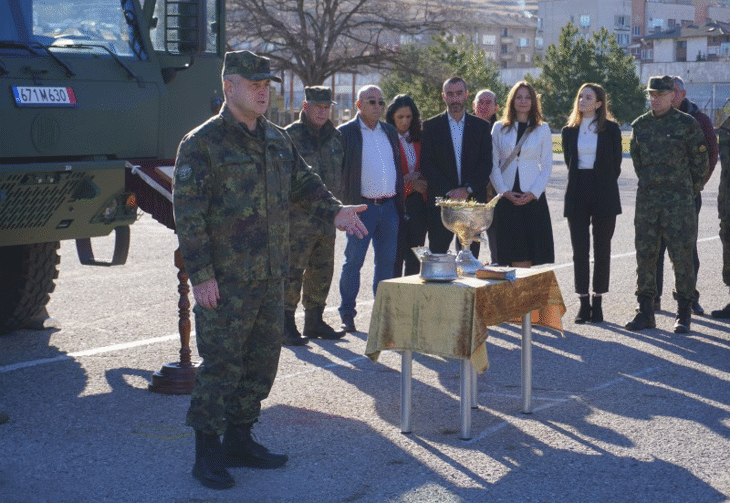 Нова техника за разузнаване бе приета в артилерийския полк в Асеновград