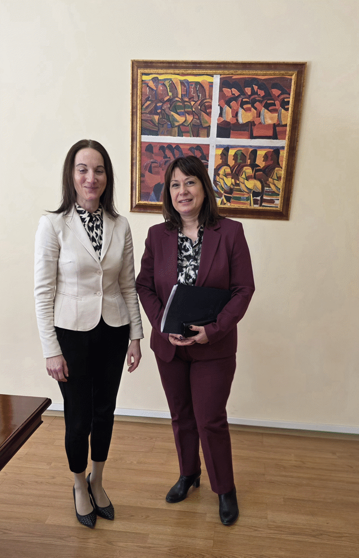 Омбудсманът Велислава Делчева се срещна с посланика на Словения у нас Н. Пр. Наташа Бергел