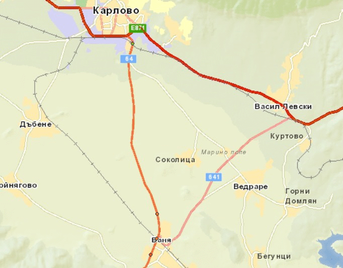 12 млн. лв. се инвестират в ремонта на 7,6 км от Подбалканския път между Карлово и с. Васил Левски