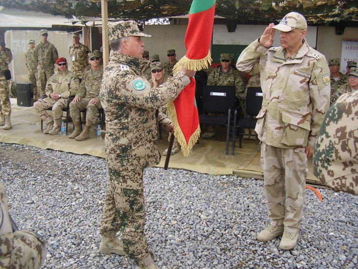 Ротация на българските военни контингенти в Афганистан