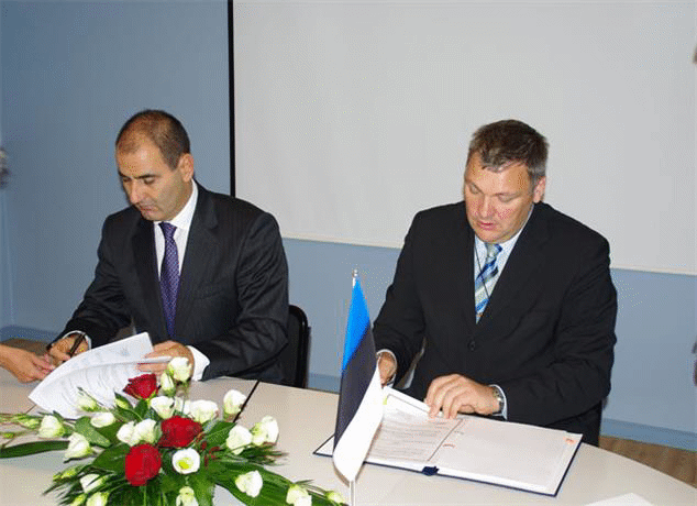 Министърът на вътрешните работи Цветан Цветанов и естонският му колега Марко Померантс подписаха Споразумение за сътрудничество