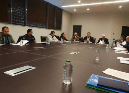 Работна среща между представители на МВР и БФС за сигурността по стадионите