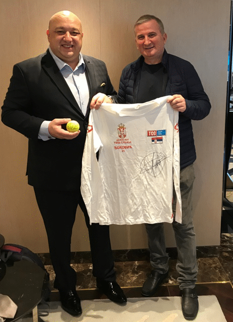 Министър Кралев:  Четвъртото издание на тенис турнира 
Sofia Open се очертава като най-силното до сега