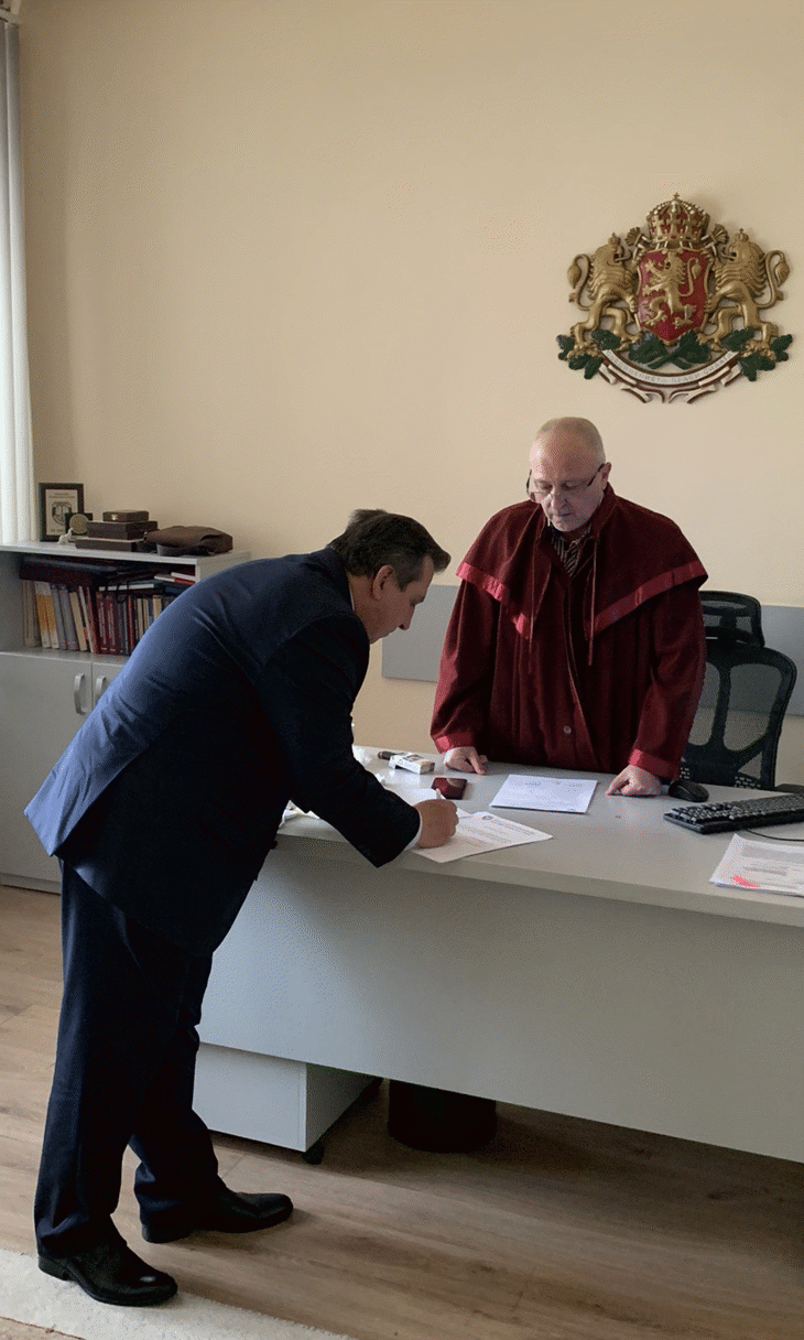 Новият административен ръководител на Окръжна прокуратура-Шумен прокурор Орлин Куздов официално встъпи в длъжност