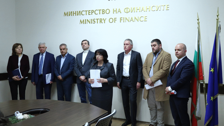 Синдикатите, бизнесът и правителството постигнаха съгласие по основните параметри на бюджета за 2026 година
