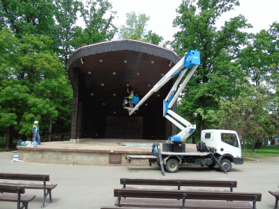 Лятната естрада в "Княз-Борисовата градина" ще посреща културните събития след извършен ремонт