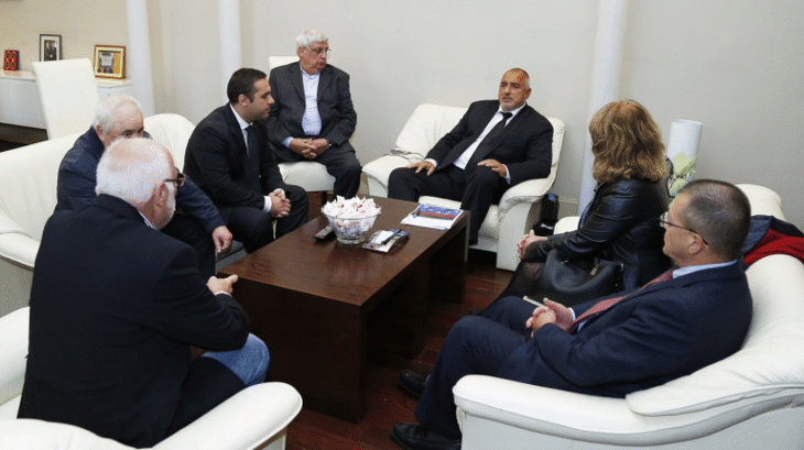 Министър-председателят Бойко Борисов прие представители на протестиращите работници в „Емко“