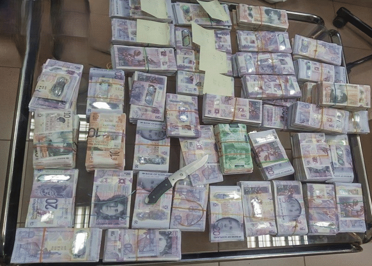 Над 240 000 британски лири задържаха митническите служители в района на Дунав мост при Видин