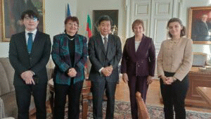 Японският посланик Н. Пр. Суми Чикахиса посети Българската академия на науките