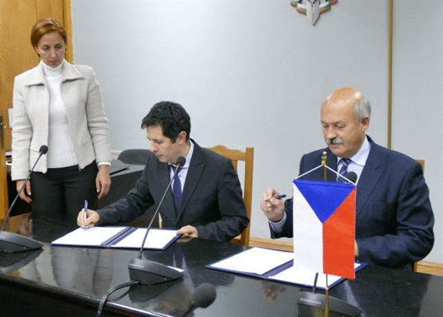 Меморандуми за разбирателство бяха подписани между Министерствата на вътрешните работи на България и Чехия и ДАБ