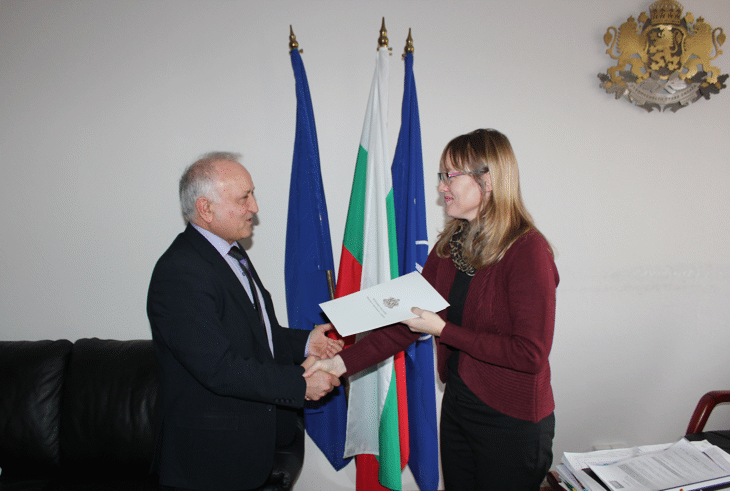 Мон Предоставя На Българо-Американската Комисия За Образователен Обмен „Фулбрайт“ Помещение За Офис