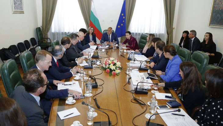 Премиерът Борисов се срещна с Американската търговска камара за Европейския съюз