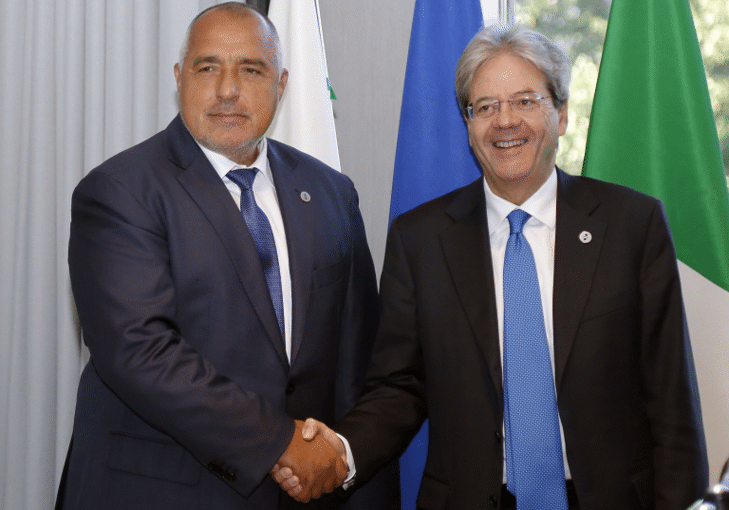 Джентилони към Борисов: България охранява много добре външната граница на ЕС