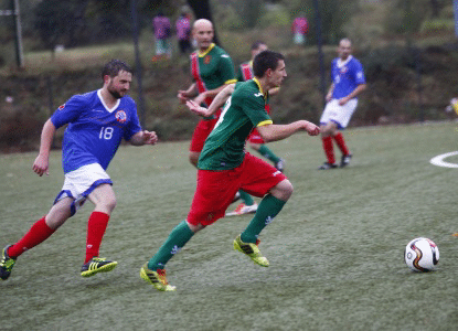 Българските фенове спечелиха срещу френските фенове в приятелски мач