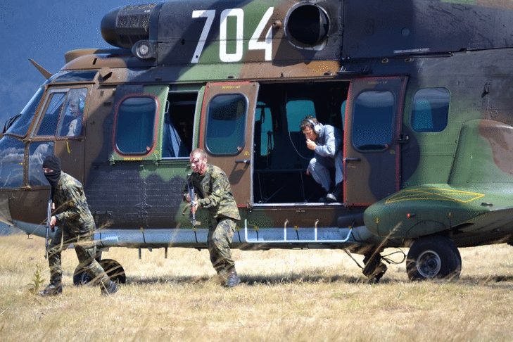 Формирования от Сухопътните войски и Военновъздушните сили подобриха взаимодействието си по време на съвместни занятия