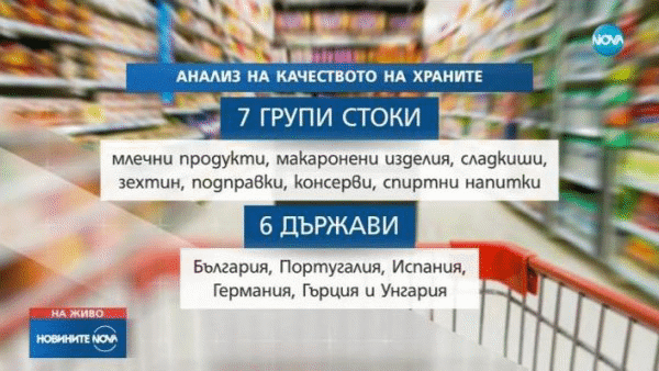 Нови мерки срещу двойния стандарт при храните