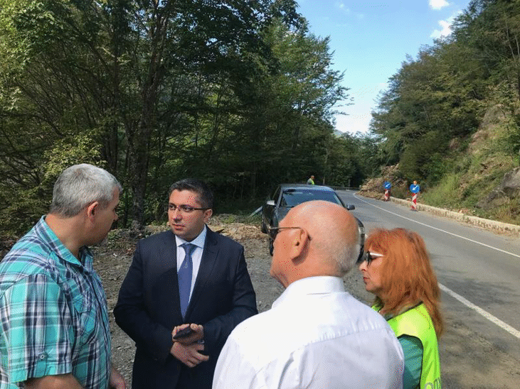 От следващата седмица започват дейности за цялостното отваряне на пътя до Рилския манастир