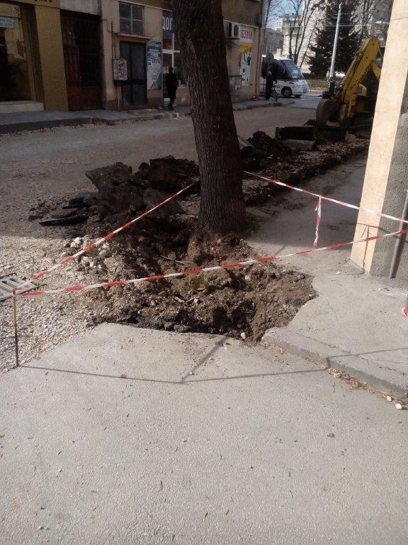 Плевен без ток заради строителна фирма