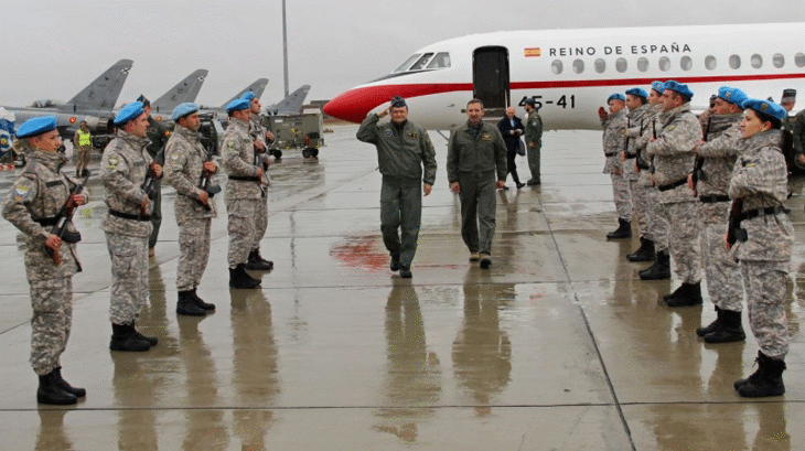Началникът на щаба на Военновъздушните сили на Испания посети авиобаза Безмер