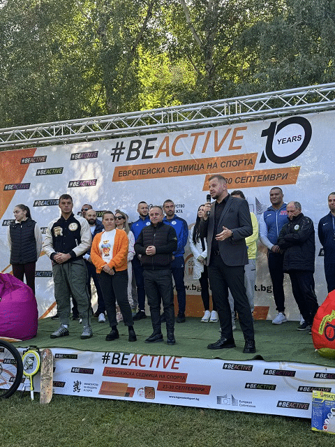 Община Сандански се включи в инициативата #BeActivе 2025 със спортен празник
