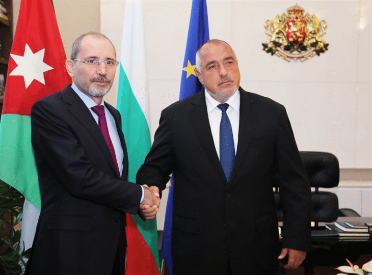 Министър-председателят Бойко Борисов се срещна с министъра на външните работи на Йордания Айман Ал-Сафади