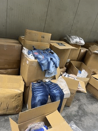 Служители на Главна дирекция „Гранична полиция“ предотвратиха контрабанда на голямо количество текстилни изделия към ЕС