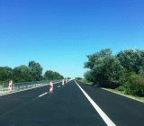 Временно е ограничено движението при км 75 в посока София на АМ "Тракия"