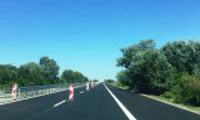 Временно е ограничено движението при км 75 в посока София на АМ "Тракия" АПИ