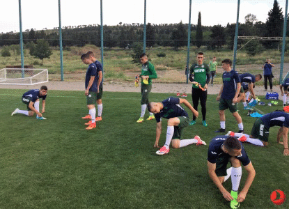 Bulgaria U19 made his first training session in Georgia