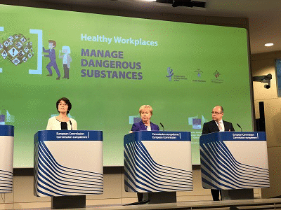 Зам.-министър Лазар Лазаров откри кампания за здравословни работни места в Брюксел