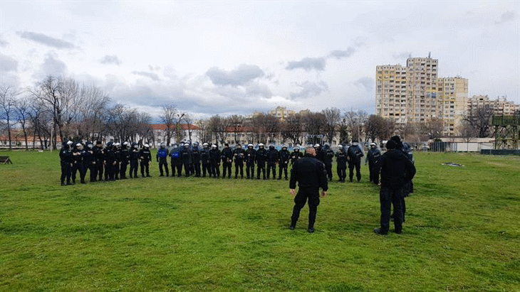 За първи път служители от подразделения на Специализирани полицейски сили в страната се обучават съвместно за реакция в извънредни ситуации