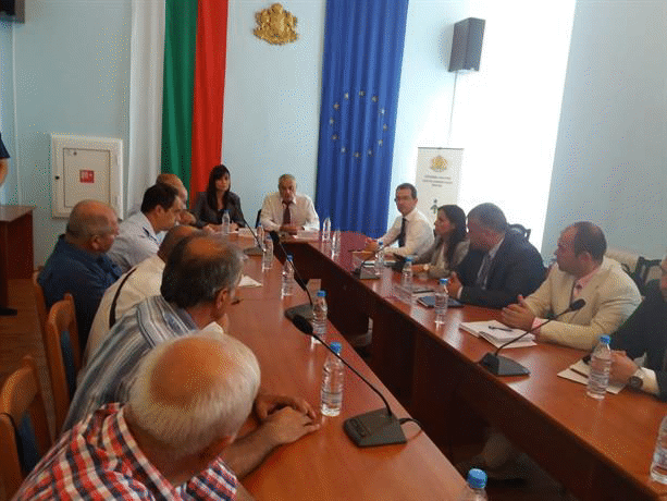Министър Радев проведе работна среща с ръководния състав на ОДМВР-Монтана и с кметовете на областта