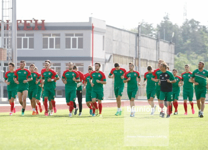 Младежките национали тренираха на базата на „Лудогорец“ в Разград