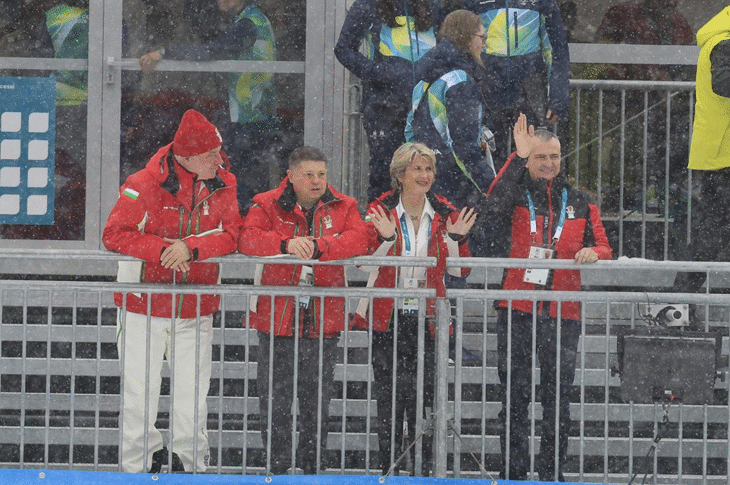 Министърът на младежта и спорта Димитър Илиев присъства на Зимните олимпийски игри в Милано-Кортина