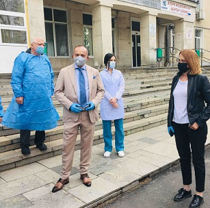Кметът на София Йорданка Фандъкова прие дарение от медицинско оборудване за общински болници
