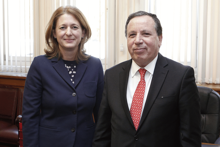 Председателят на Комисията по външна политика Джема Грозданова се срещна с министъра на външните работи на Тунис Кхемайес Джхинауи