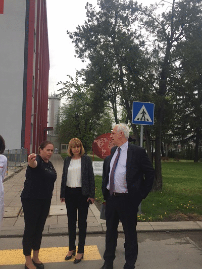 Кметът на София Йорданка Фандъкова посети фабриката "Нестле България“