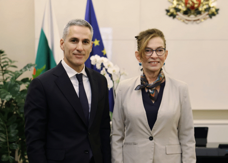 Премиерът Андрей Гюров се срещна с посланика на Федерална република Германия Ирене Планк