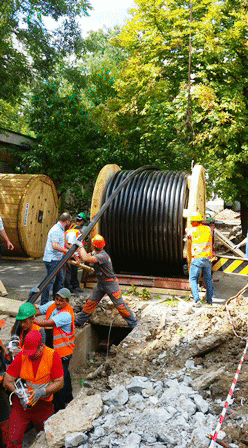 Започна полагането на новия кабел 110 kV на ЧЕЗ в София