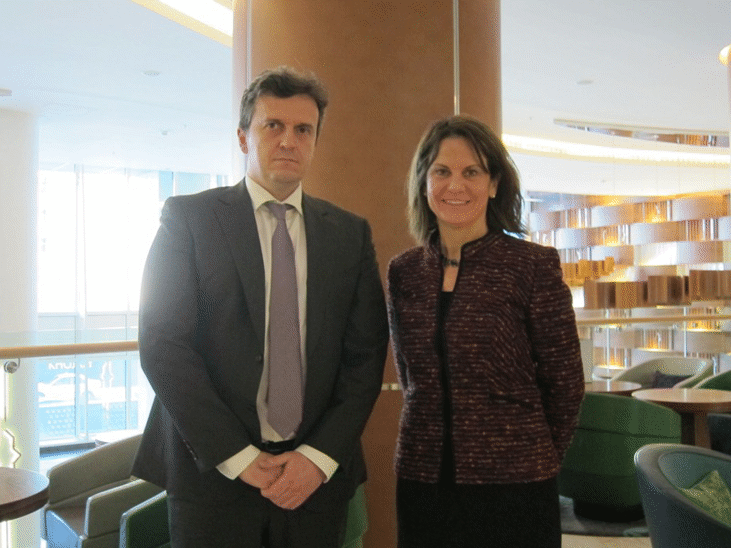 Служебният министър Николай Павлов се срещна с г-жа Робин Донаган