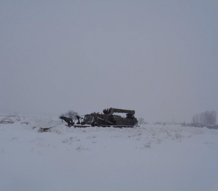 Военнослужещи от Сухопътните войски в помощ на населението в Област Плевен