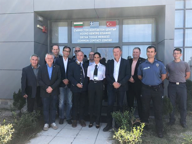 Германска делегация, водена от депутат Нойман, посети ГКПП-Капитан Андреево