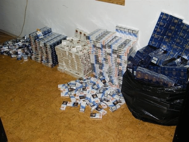 Близо 40 000 къса контрабандни цигари са открити от гранични полицаи от ГПУ Благоевград