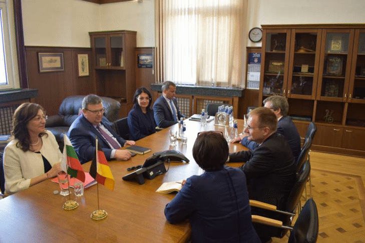 Главният прокурор Сотир Цацаров се срещна с германския си колега д-р Петер Франк