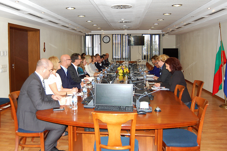 Представители на Висшия съдебен съвет се срещнаха със съдии и прокурори, участници в Обменната програма на Европейската мрежа за съдебно обучение