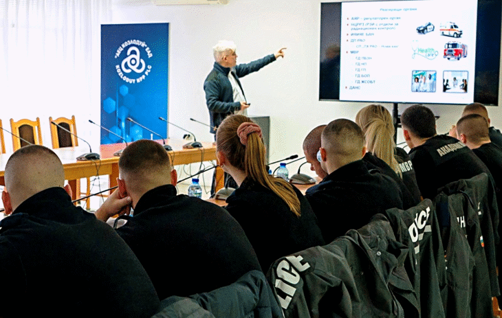 Следовател от НСлС и експерти по радиационна безопасност проведоха обучение на курсанти