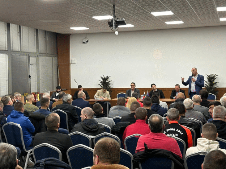 С посещение в Перник и Кюстендил продължи обиколката на ръководството на БФС