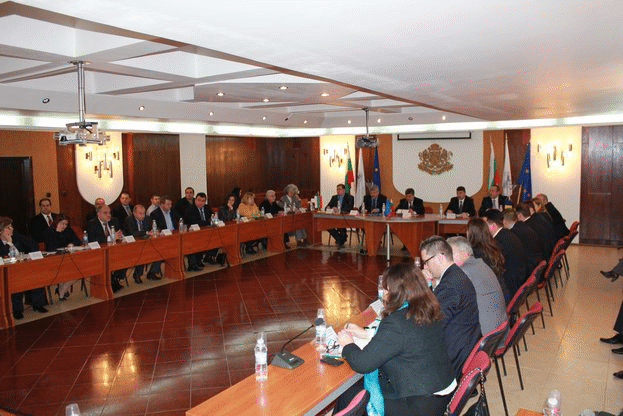 Снимки от срещата между зам.-министрите на земеделието на България и Румъния в Русе, 09.01.2014